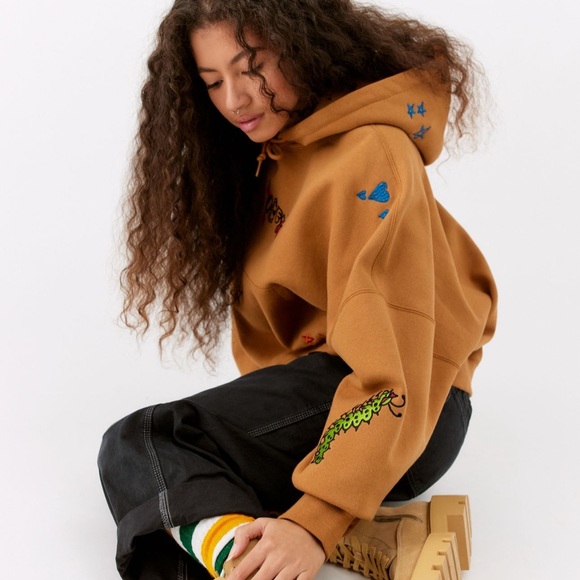 Obey - Cosmic Love Embroidered Hoodie - Picture 2 of 16